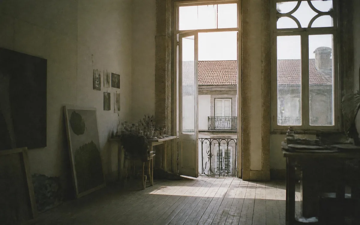 Ateliê Porto, manhã de Março